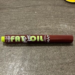 2 for $15 NYX Slip Tease Slick Oil Lip Tint in Deep Berry with Lime-Green Accent